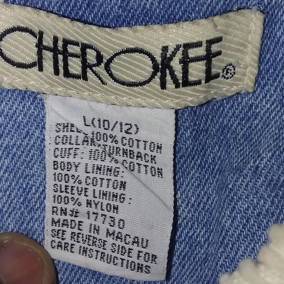 Cherokee denim jacket - Picture 6 of 16
